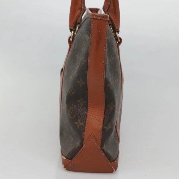 LOUIS VUITTON Monogram Sac Weekend PM Hand Bag M42425 LV Auth th6126 - Picture 6 of 16